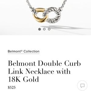 David Yurman Necklace (Belmont Collection)